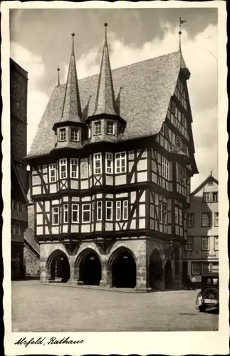 Ak Alsfeld in Hessen, Rathaus