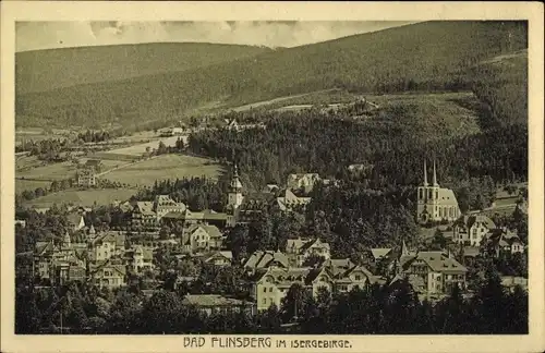 Ak Świeradów Zdrój Bad Flinsberg Schlesien, Panorama