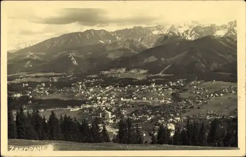 Ak Zakopane Polen, Panorama