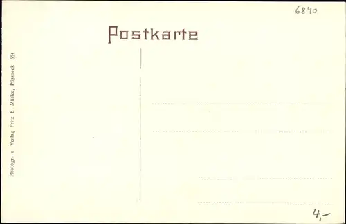 Ak Pößneck in Thüringen, Am Pulverturm