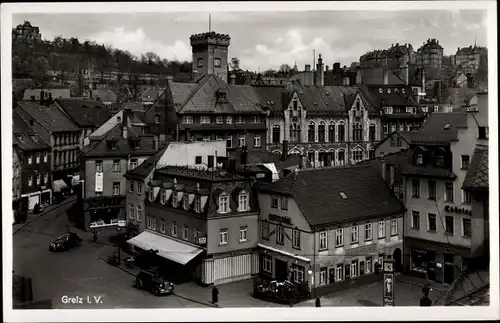 Ak Greiz im Vogtland, Stadtzentrum