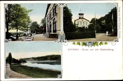 Ak Grimma in Sachsen, Gattersburg