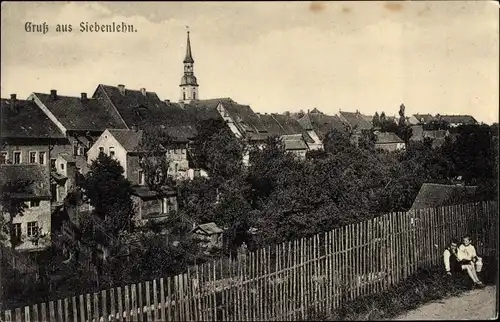 Ak Siebenlehn Großschirma in Sachsen, Panorama