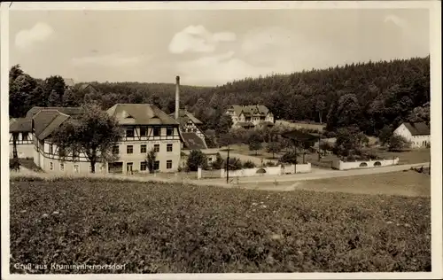 Ak Krummenhennersdorf Halsbrücke in Sachsen, Teilansicht