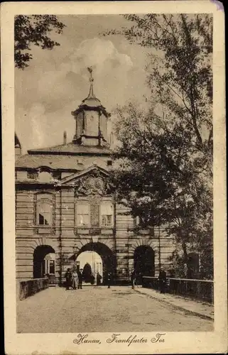 Ak Hanau am Main, Frankfurter Tor