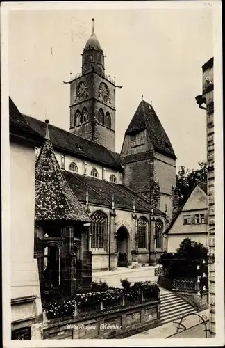 Ak Überlingen am Bodensee, Münster
