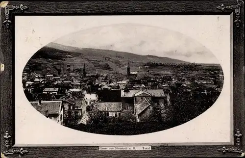 Präge Passepartout Ak Neustadt an der Haardt Neustadt an der Weinstraße, Total