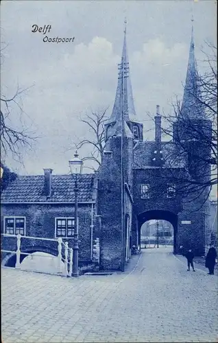 Ak Delft Südholland Niederlande, Oostpoort
