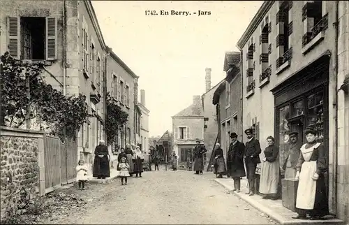 Ak Jars Cher, En Berry, Une Rue