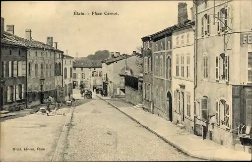 Ak Etain Meuse, Place Carnot