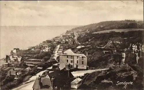 Ak Sandgate Kent England, Panorama