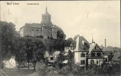 Ak Kleve am Niederrhein, Schwanenburg