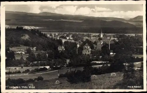 Ak Gehren Ilmenau im Ilm Kreis Thüringen, Totale