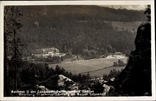 Ak Jonsdorf in Sachsen, Kurheim II der Landesversicherungsanstalt