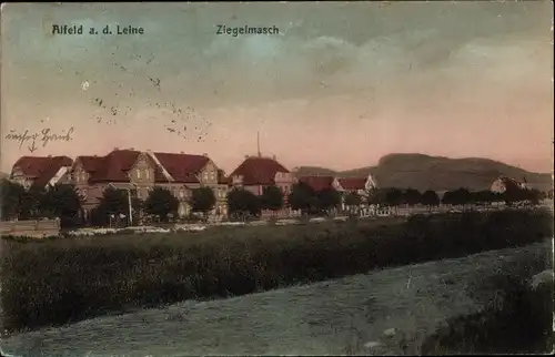 Ak Alfeld an der Leine, Ziegelmasch, Wohnhäuser