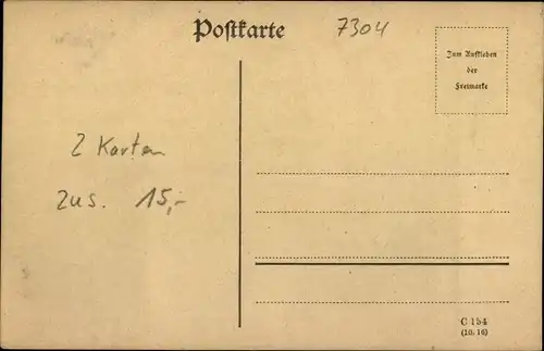 Künstler Ak Troischau Roßwein in Sachsen, Restaurant Pferdehandlung zum weißen Ross