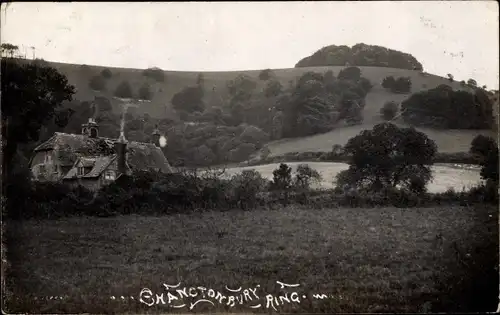 Ak Chanctonbury Ring East Sussex England, Ortspartie