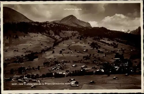 Ak Les Diablerets Ormont Dessous Kanton Waadt, Le Plan