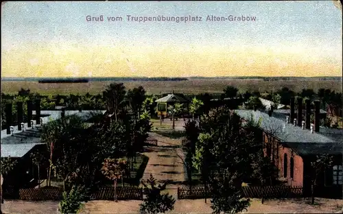Ak Altengrabow Möckern, Truppenübungsplatz