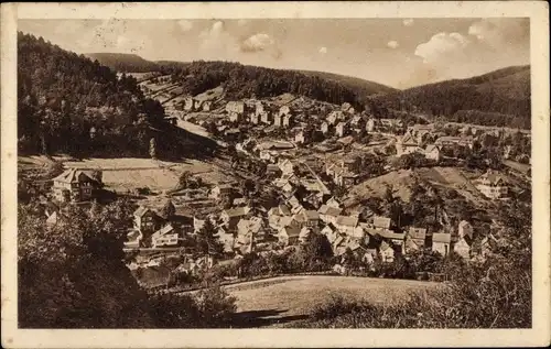 Ak Ruhla in Westthüringen, Blick auf die Knaudtstraße und Dornsengasse