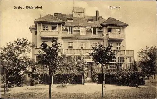 Ak Rüdersdorf bei Berlin, Kurhaus