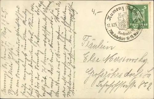 Ak Radeberg Sachsen, An der Röder