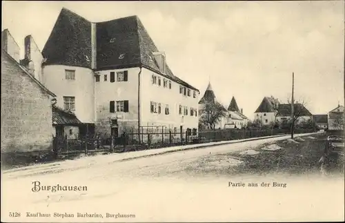 Ak Burghausen an der Salzach Bayern, Burg