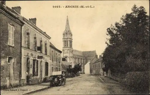 Ak Angrie Maine et Loire, Stadtpartie
