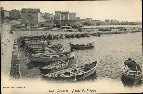 Ak Sausset les Pins Bouches du Rhône, Bords du Rivage