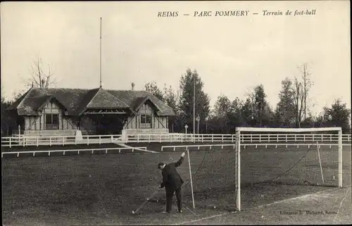 Ak Reims Marne, Parc Pommery, Terrain de foot-ball