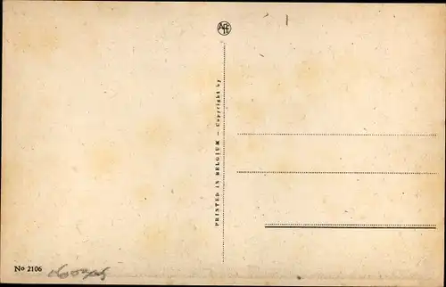 Künstler Ak Cooper, M. B., Mädchen und Schmetterling