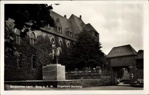 Ak Burg an der Wupper Solingen, Engelbert Denkmal