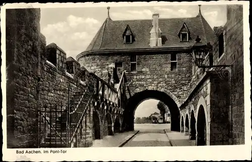 Ak Aachen in Nordrhein Westfalen, Pont Tor