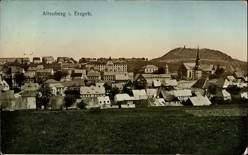 Ak Altenberg im Erzgebirge, Totale