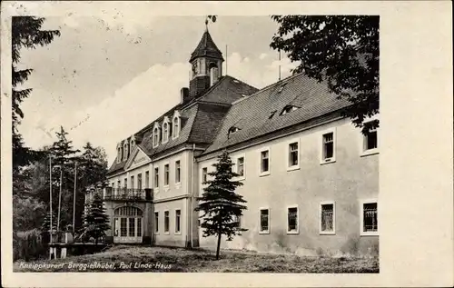 Ak Bad Gottleuba Berggießhübel, Paul Linde Haus