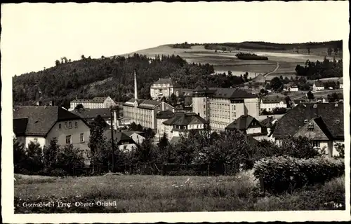 Ak Gornsdorf im Erzgebirge, Ansicht Oberer Ortsteil