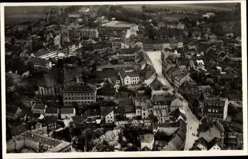 Ak Radeberg Sachsen, Fliegeraufnahme