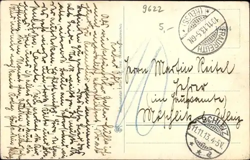 Ak Fraureuth Sachsen, Neue Schule