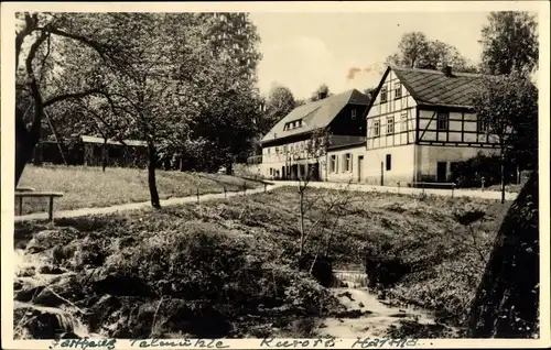Ak Hartha Hintergersdorf Tharandt im Erzgebirge, Gasthaus Talmühle