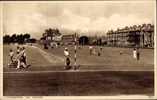 Ak Littlehampton West Sussex England, The Common