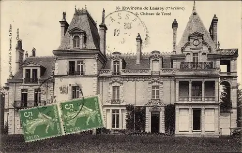 Ak Lassay Mayenne, 2. Chateau de Torce