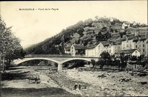 Marvejols Lozere, Pont de la Peyre