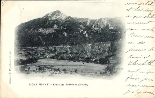 Ak St Privat Lozère, Mont Mimat, Ermitage