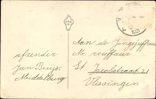 Ak Glückwunsch Neujahr, Junge und Mädchen mit Kalender, Kleeblätter