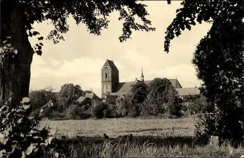 Ak Güstrow in Mecklenburg, An der Schanze