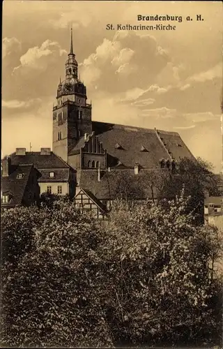 Ak Brandenburg an der Havel, St Katharinenkirche