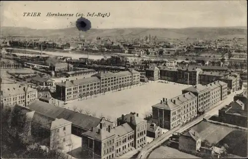 Ak Trier in Rheinland Pfalz, Hornkaserne, 29. Inf. Regt.