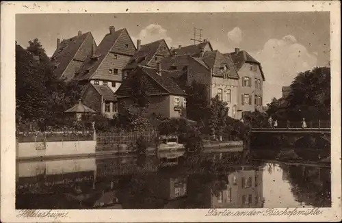 Ak Hildesheim in Niedersachsen, Partie an der Bischofsmühle