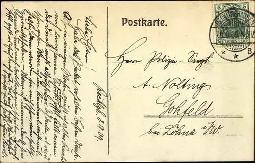 Ak Recklinghausen im Ruhrgebiet, Rathaus