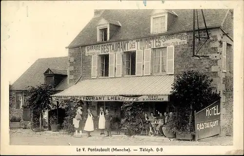 Ak Pontaubault Manche, Restaurant des Touristes